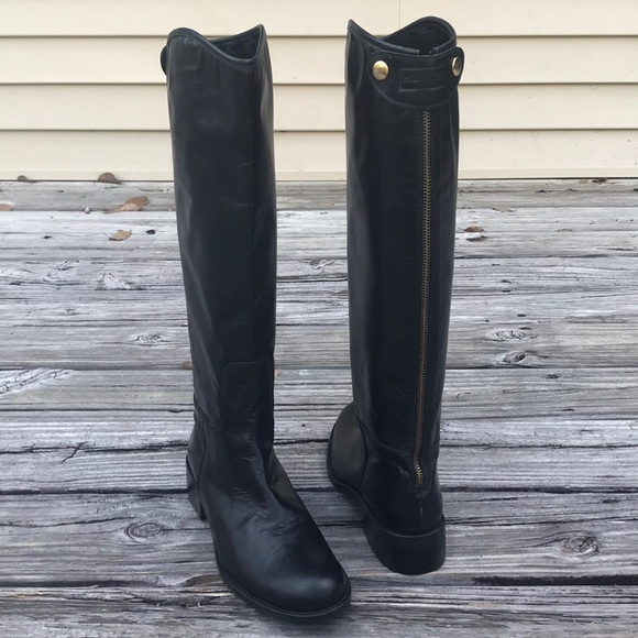 hunter leather riding boots